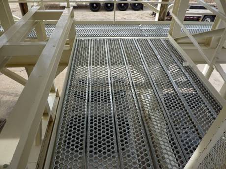 O-Grip safety grating can be used as floor.