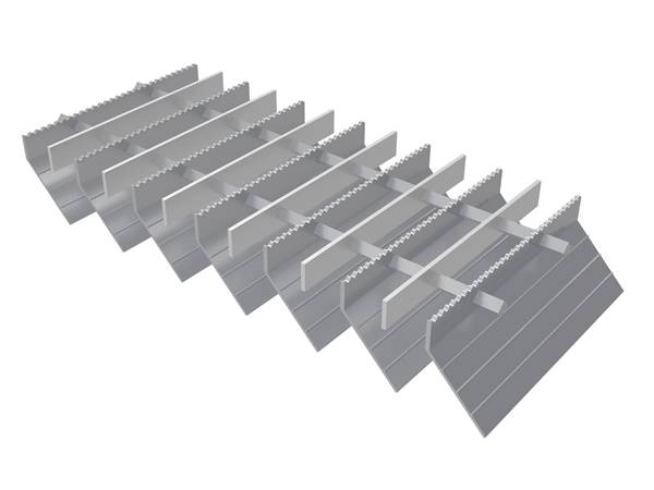 Aluminum trafficable louvers